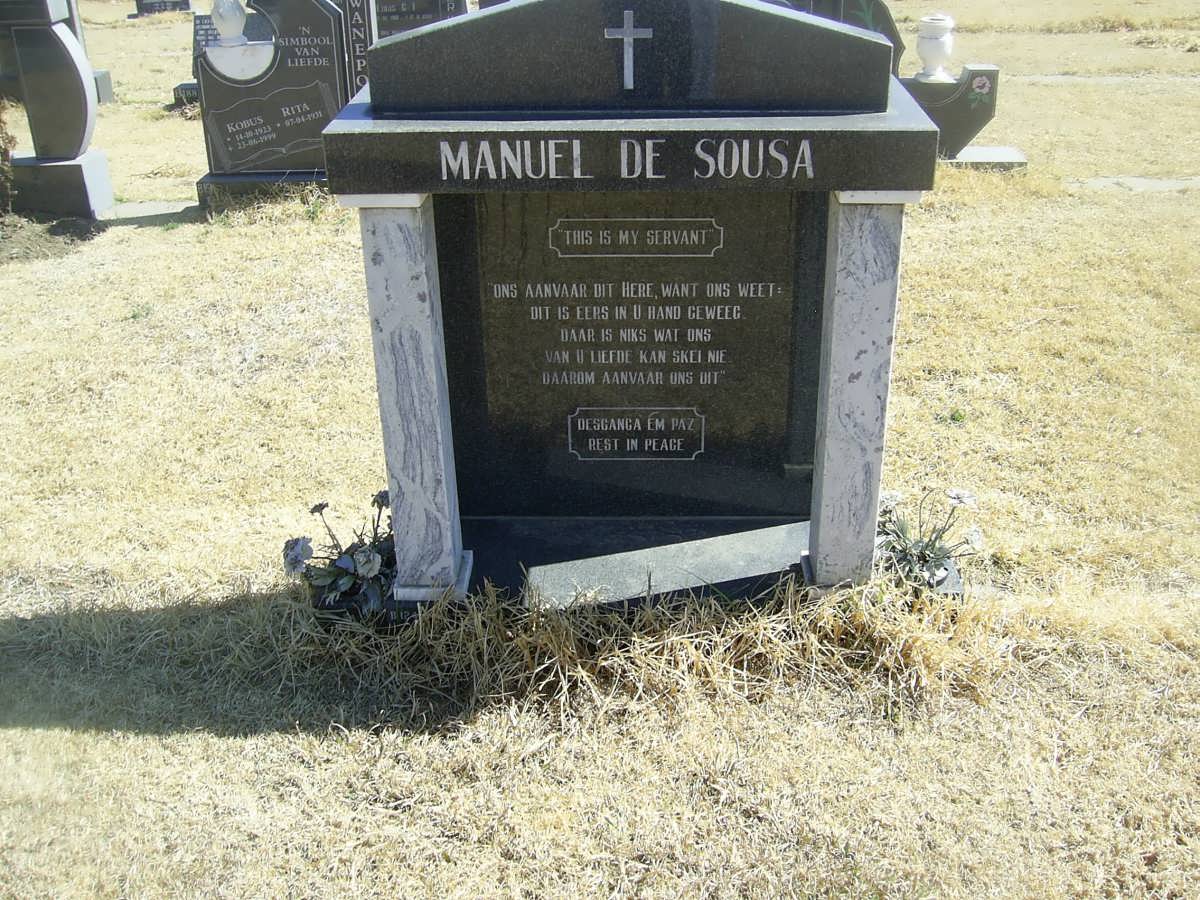 SOUSA Manuel, de