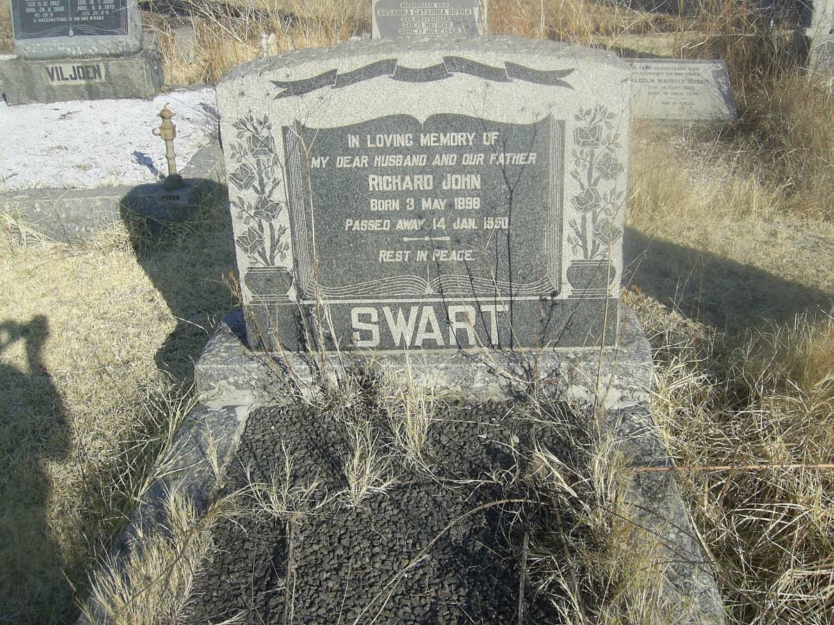 SWART Richard John 1898-1950