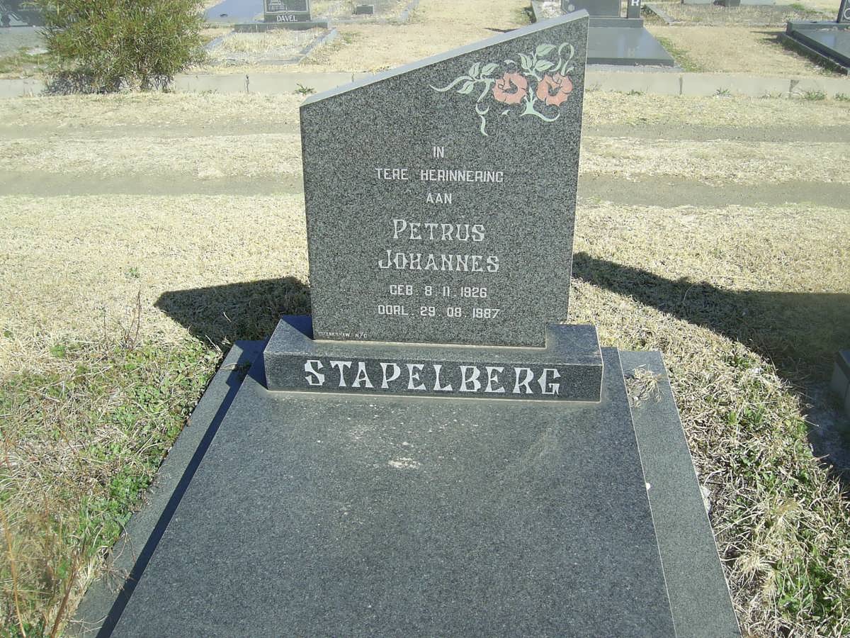 STAPELBERG Petrus Johannes 1926-1987