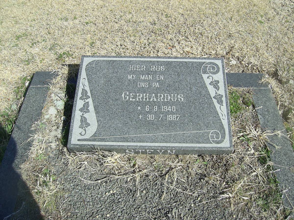 STEYN Gerhardus 1940-1987