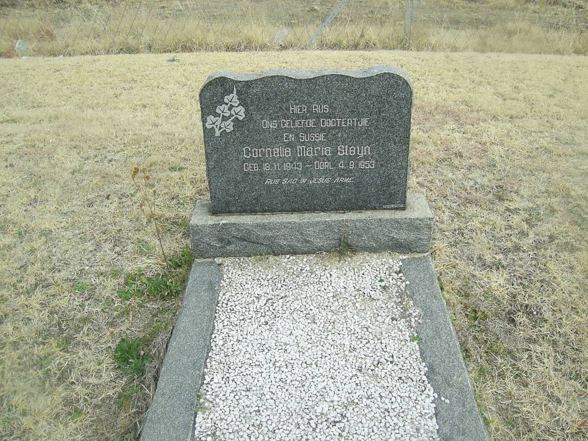 STEYN Cornelia Maria 1943-1953