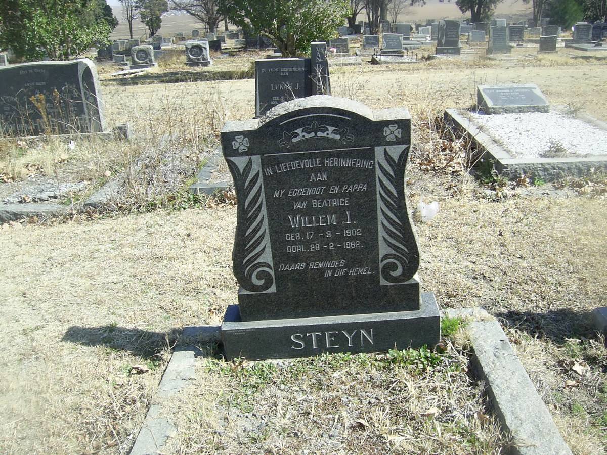 STEYN Willem J. 1902-1962