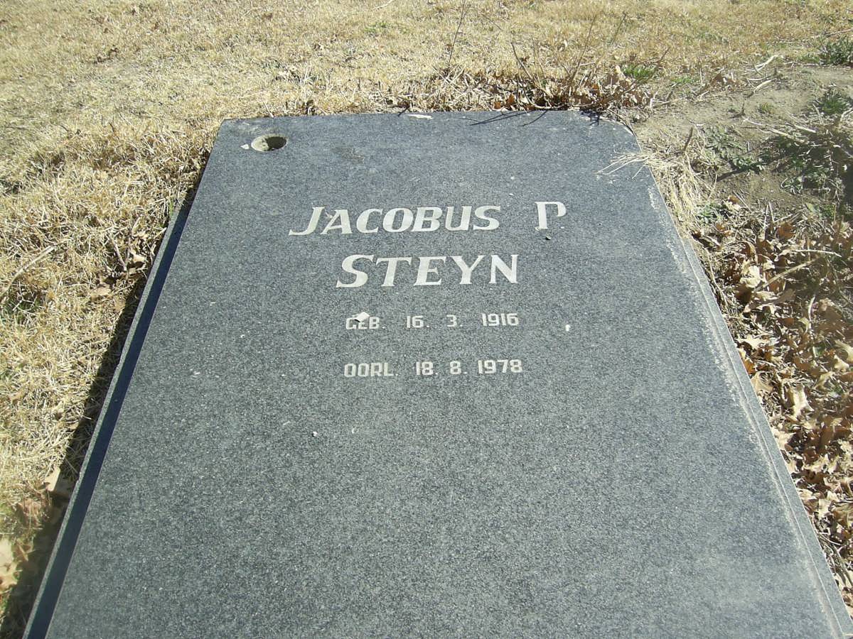 STEYN Jacobus P. 1916-1978