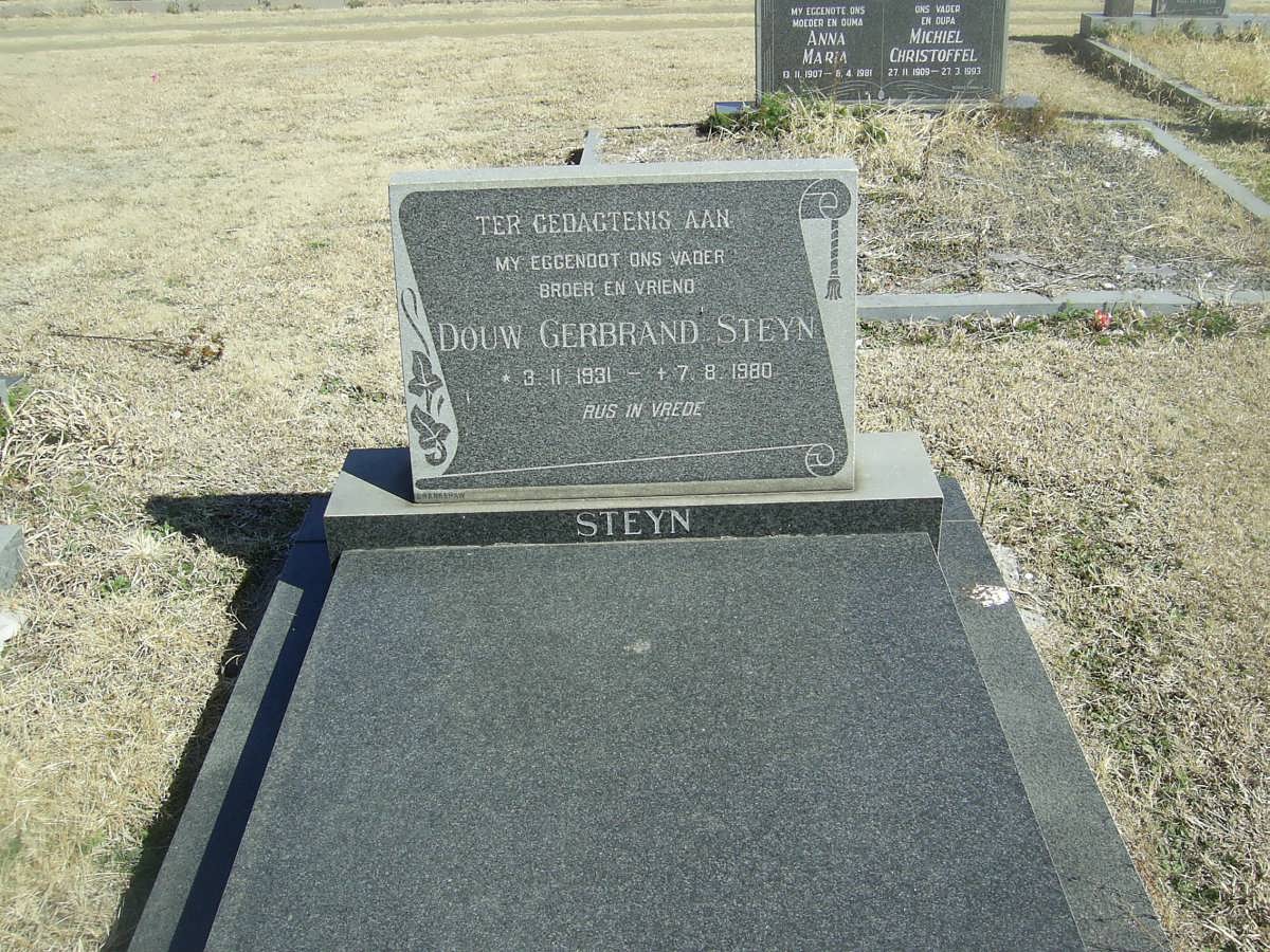 STEYN Douw Gerbrand 1931-1980