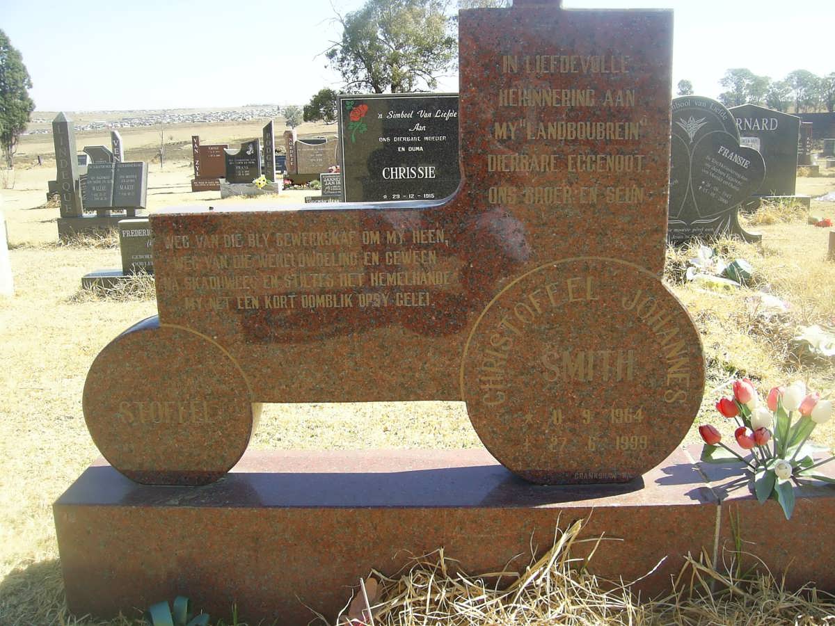 SMITH Christoffel Johannes 1964-1999
