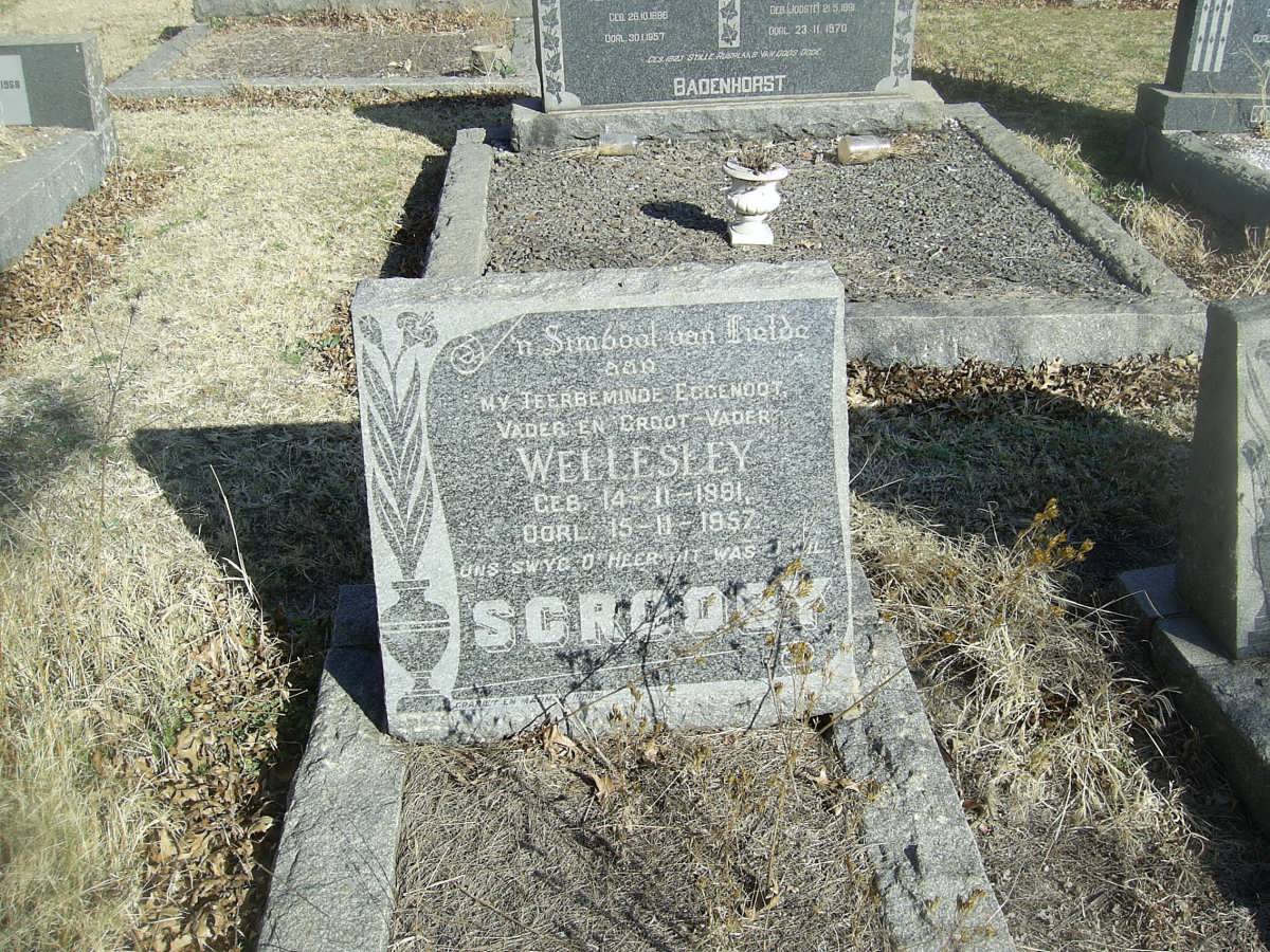 SCROOBY Wellesley 1881-1957