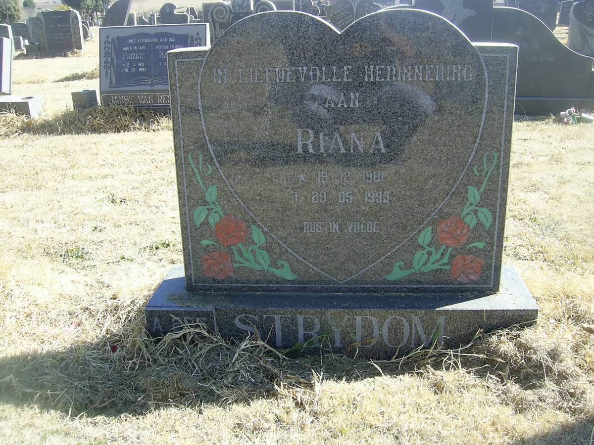 STRYDOM Riana 1981-1993