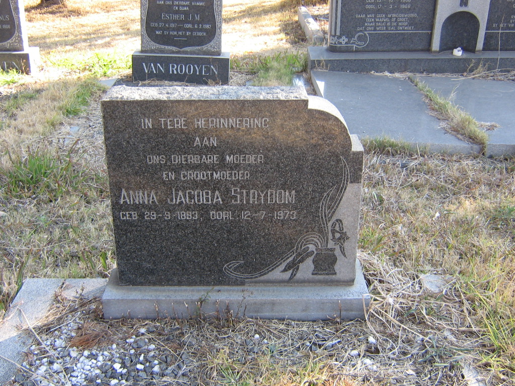 STRYDOM Anna Jacoba 1893-1973