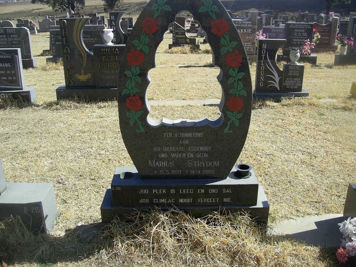STRYDOM Marius 1970-2000