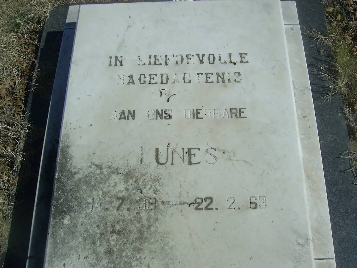 SENEKAL Lúnes nee GROBLER 1939-1963