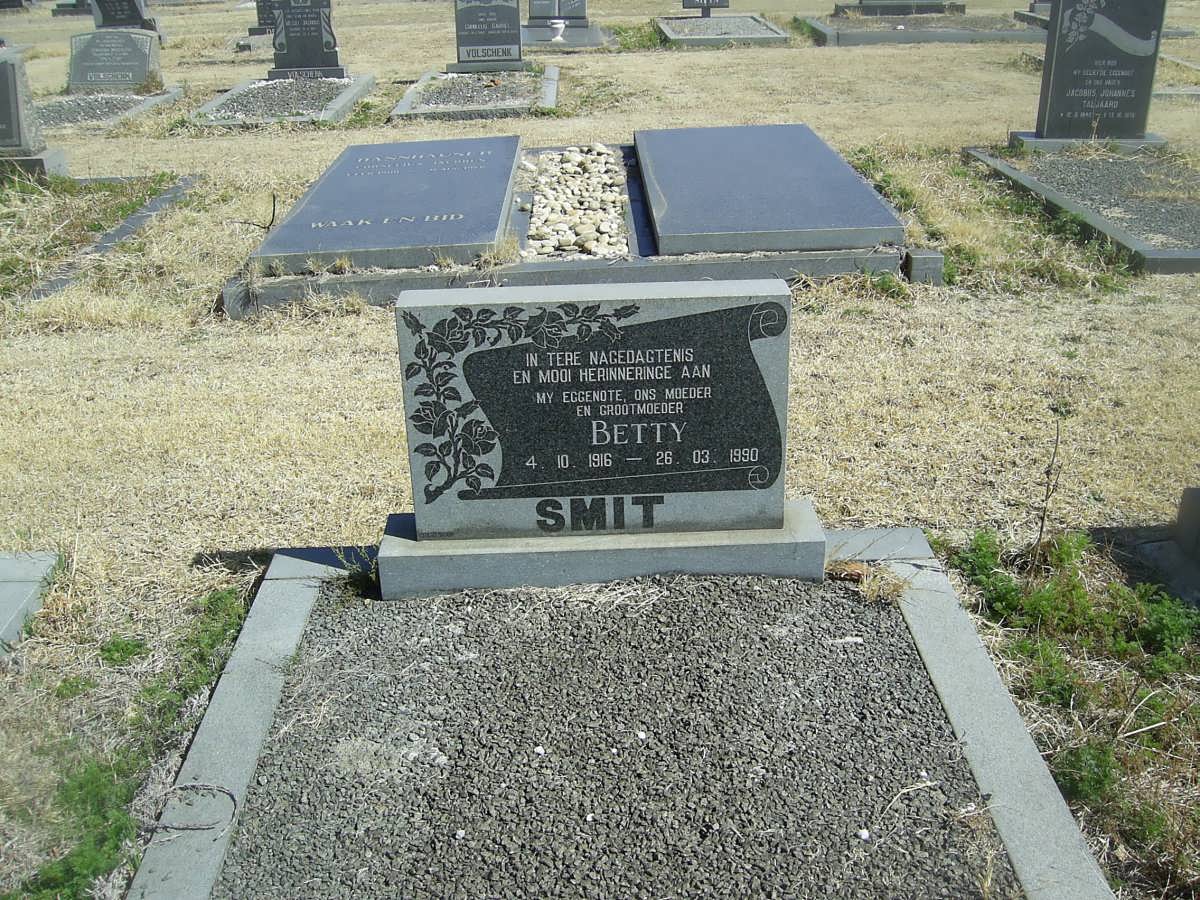 SMIT Betty 1916-1990