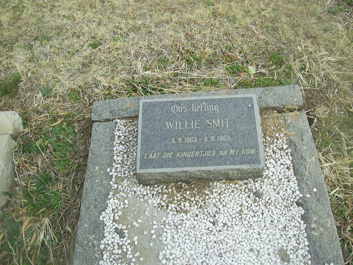 SMIT Willie 1963-1963