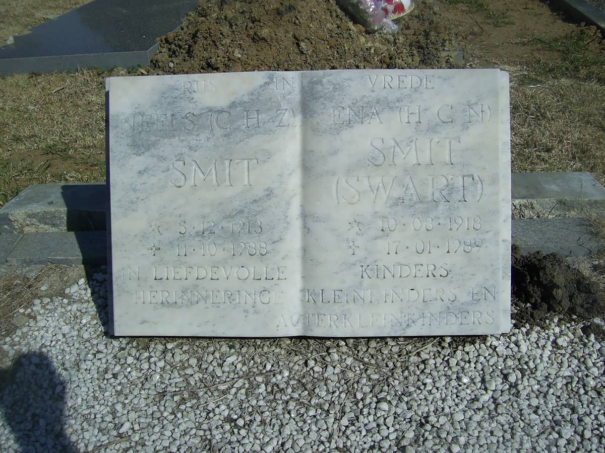 SMIT C.H.Z. 1913-1988 &amp; H.C.N. SWART 1918-1989