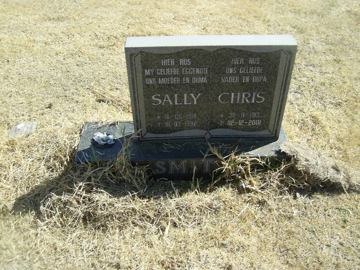SMIT Chris 1913-2001 &amp; Sally 1914-1992