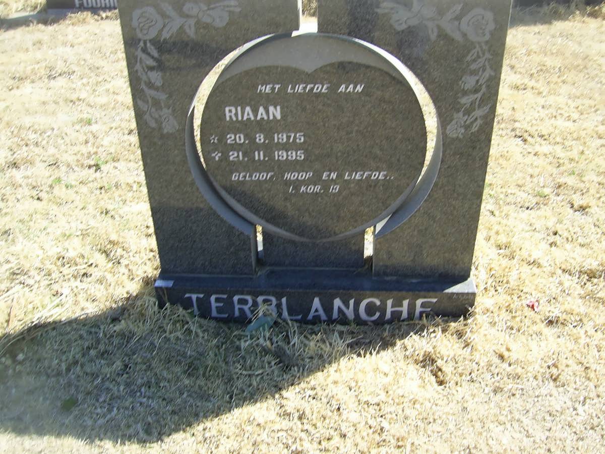TERBLANCHE Riaan 1976-1995