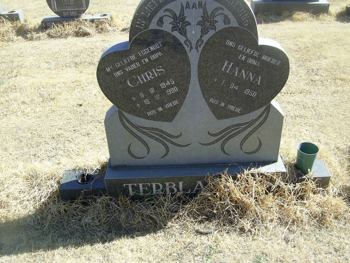 TERBLANCHE Chris 1945-1990 &amp; Hanna 1950-