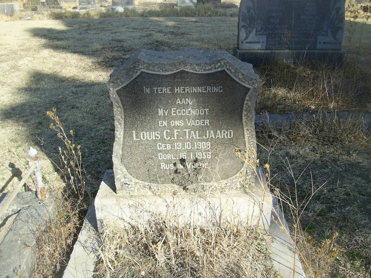 TALJAARD Louis C.F. 1908-1956