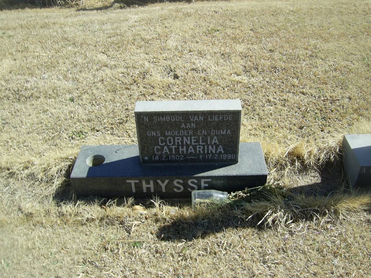 THYSSE Cornelia Catharina 1902-1990