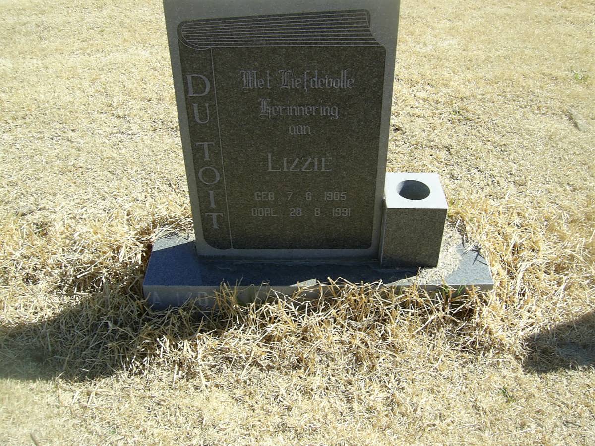 TOIT Lizzie, du 1905-1991