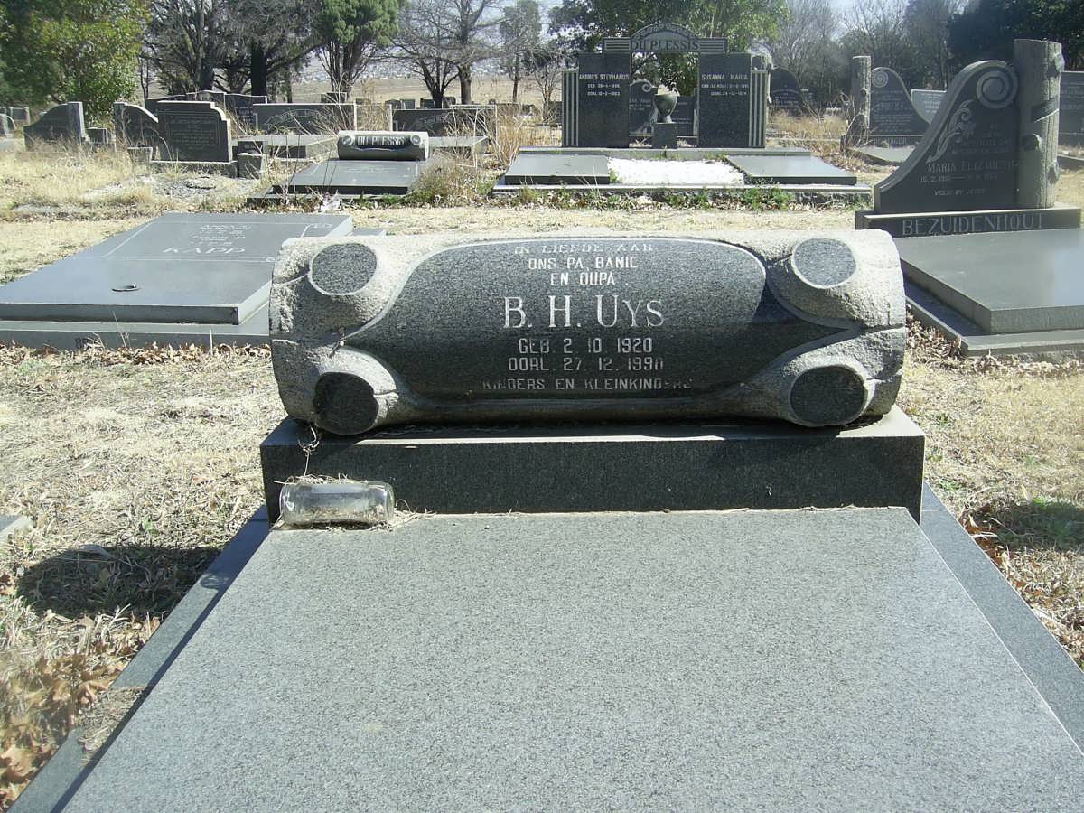 UYS B.H. 1920-1990