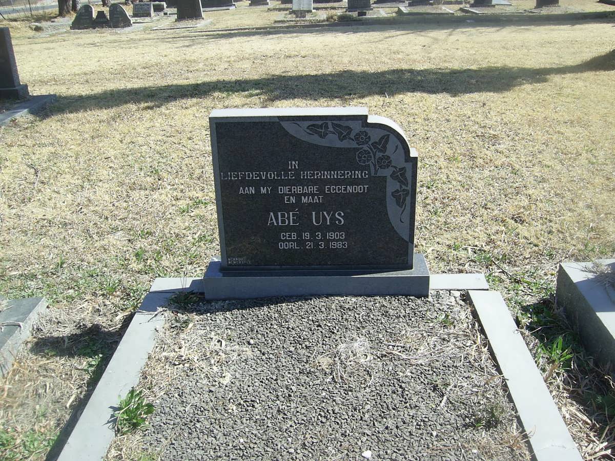 UYS Abe 1903-1983