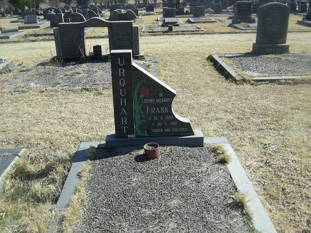 URQUHART Frank 1929-1992