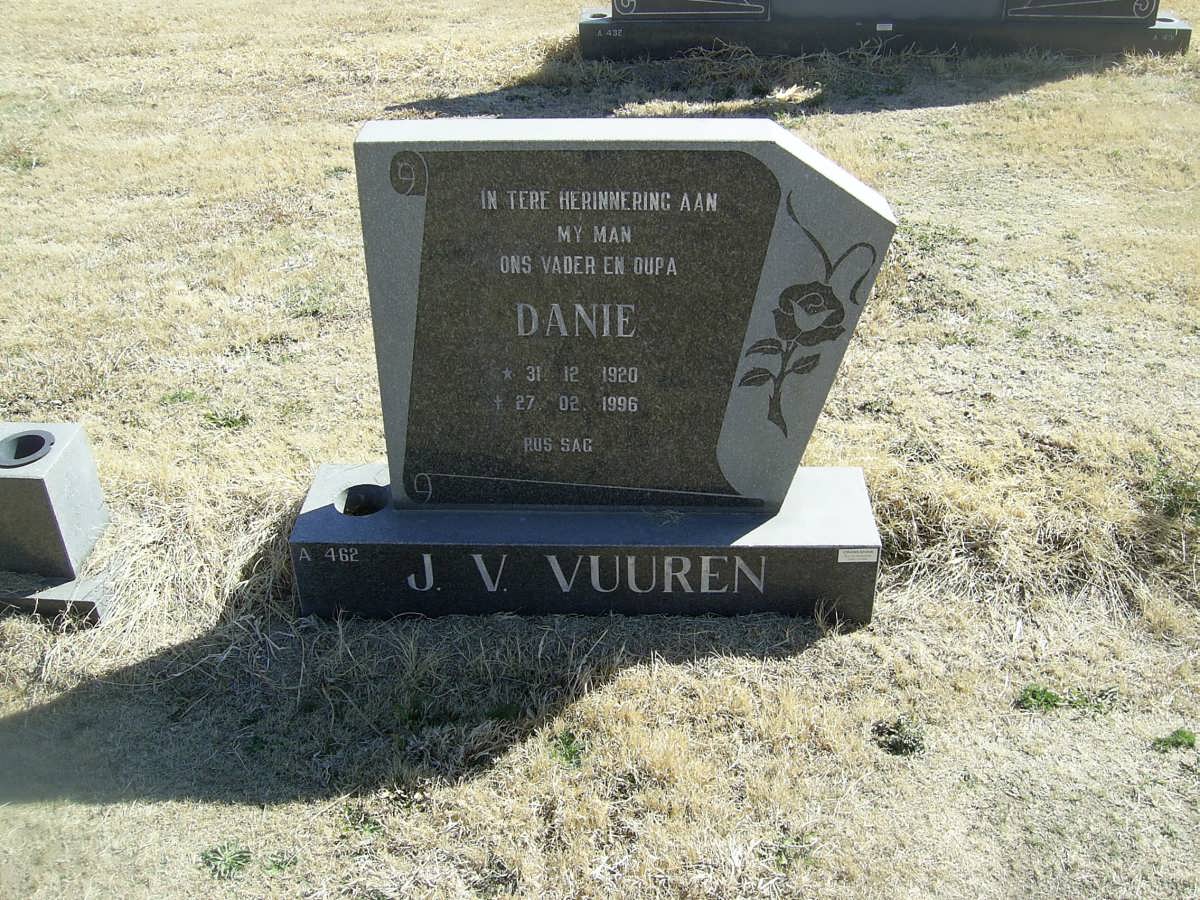 VUUREN Danie, J.V. 1920-1996