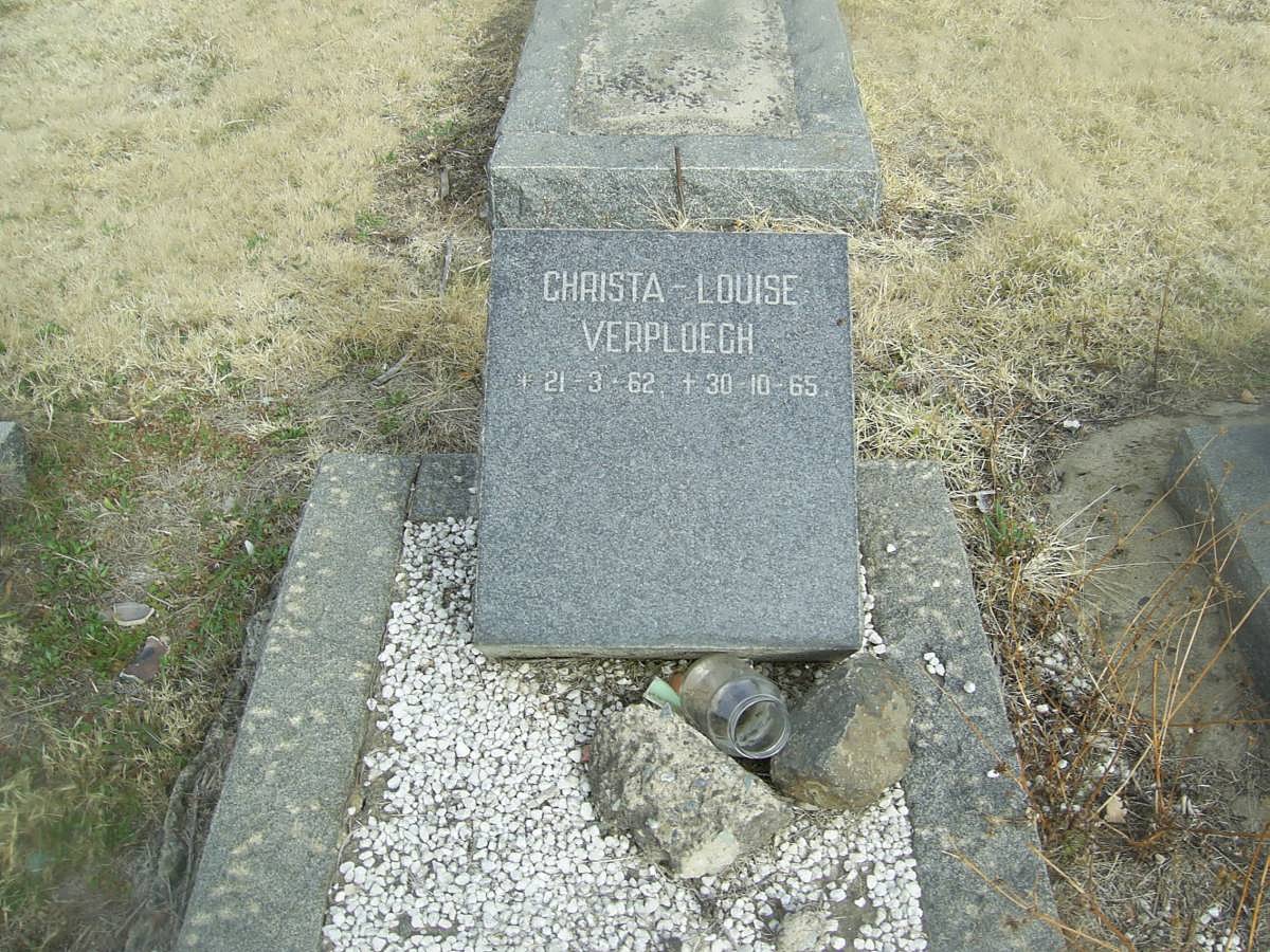 VERPLOEGH Christa-Louise 1962-1965
