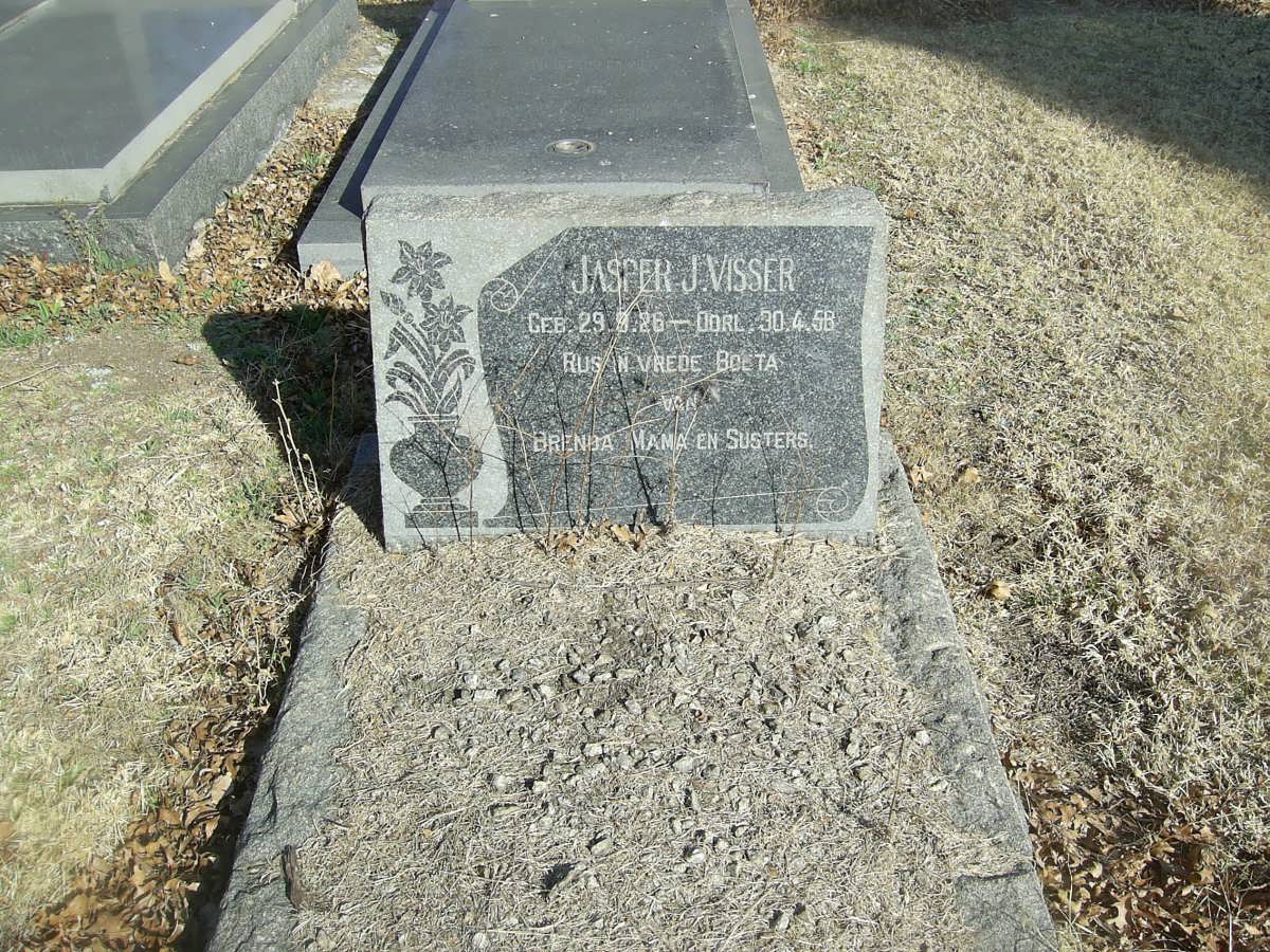 VISSER Jasper J. 1926-1958