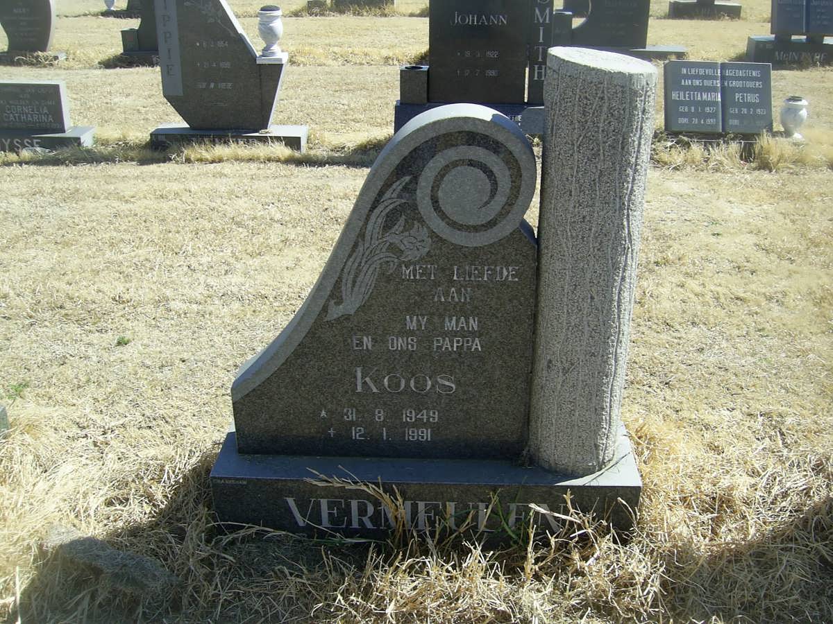 VERMEULEN Koos 1949-1991