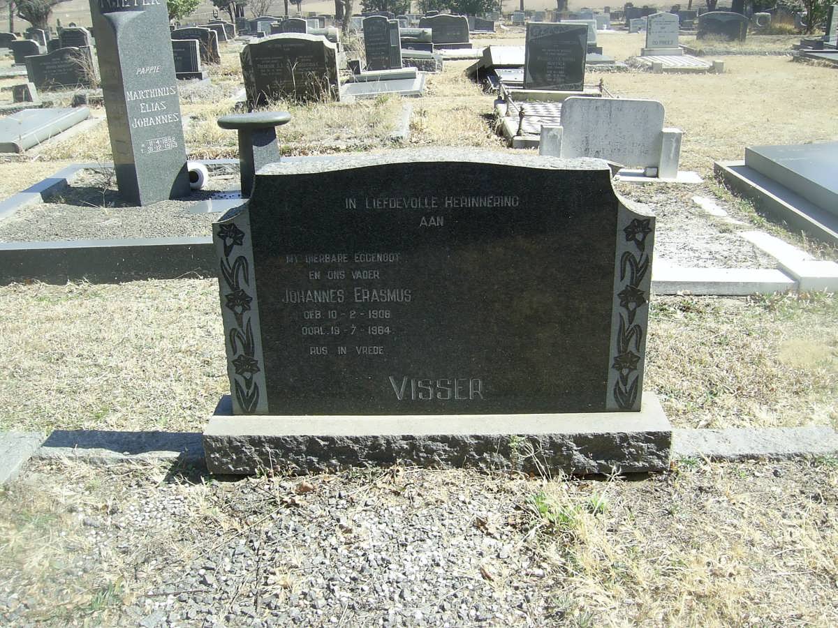 VISSER Johannes Erasmus 1908-1964