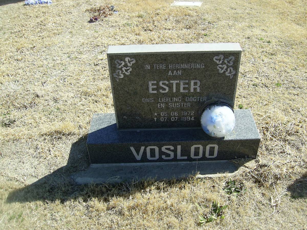 VOSLOO Ester 1972-1994