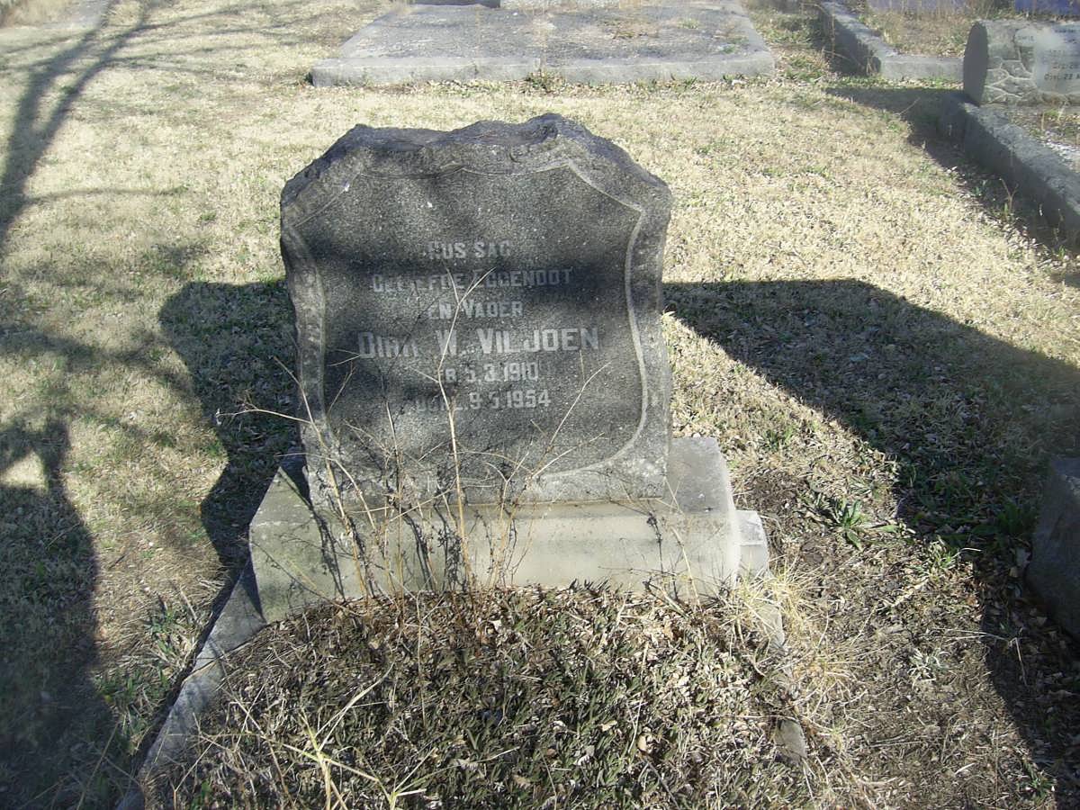 VILJOEN Dirk W. 1910-1954