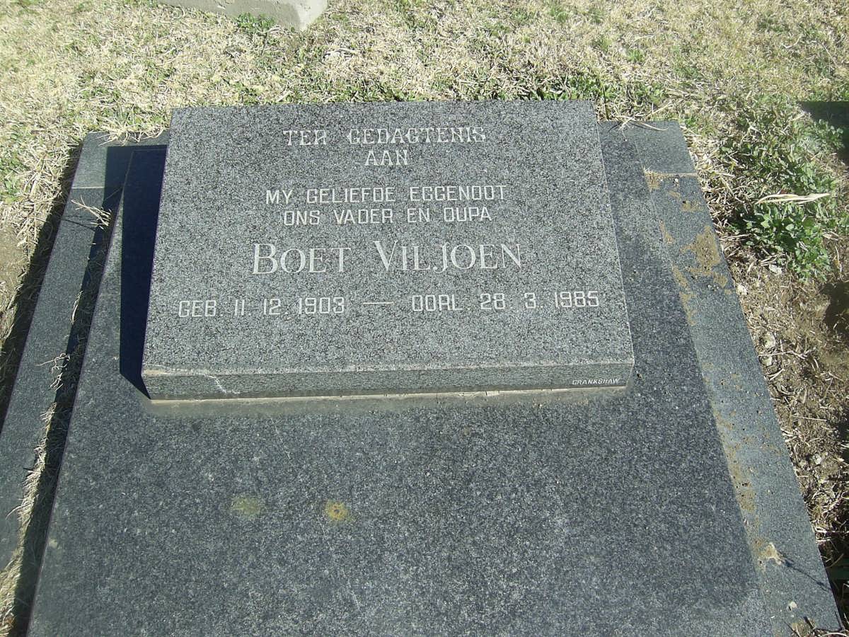 VILJOEN Boet 1903-1985