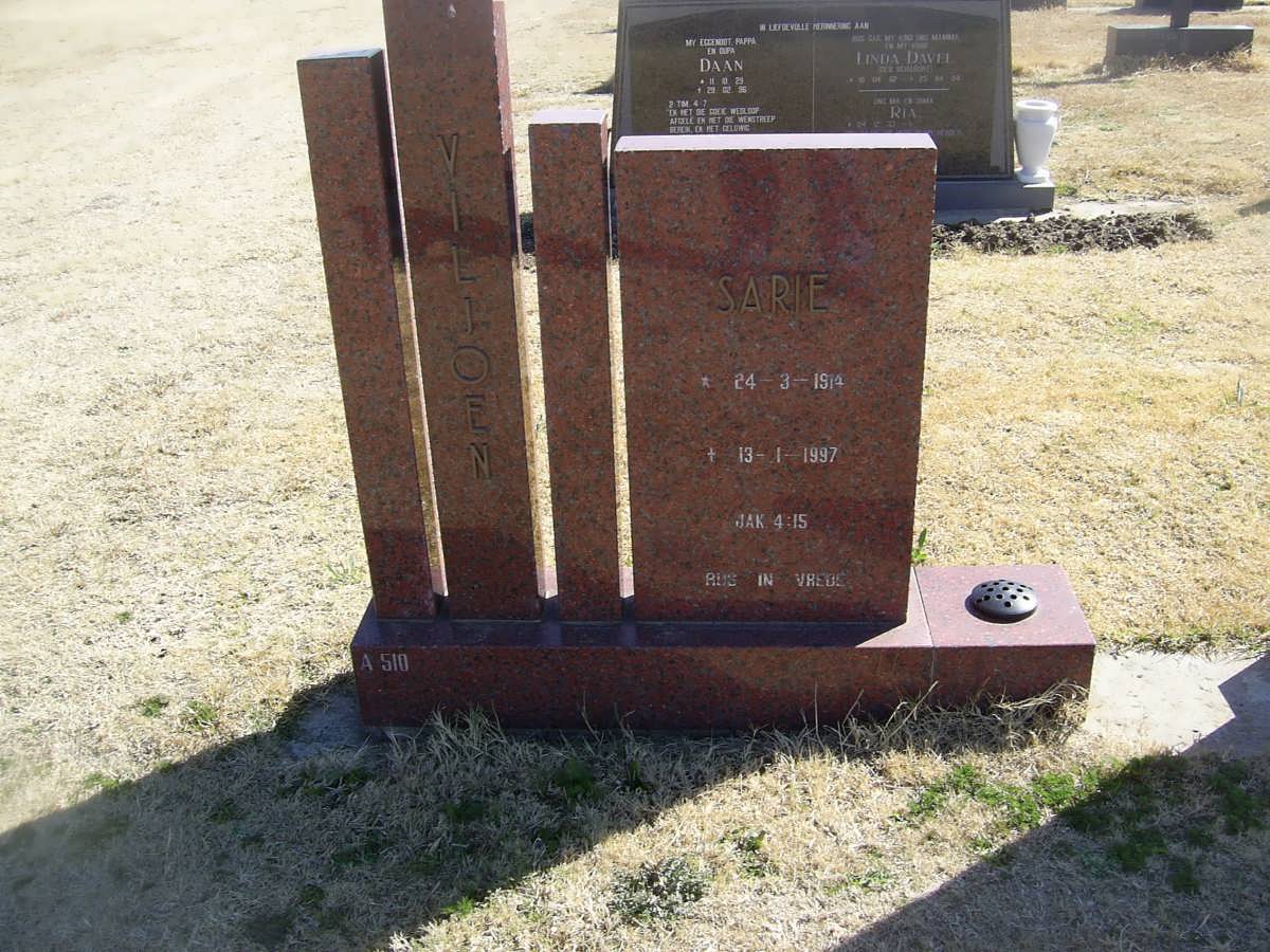 VILJOEN Sarie 1914-1997