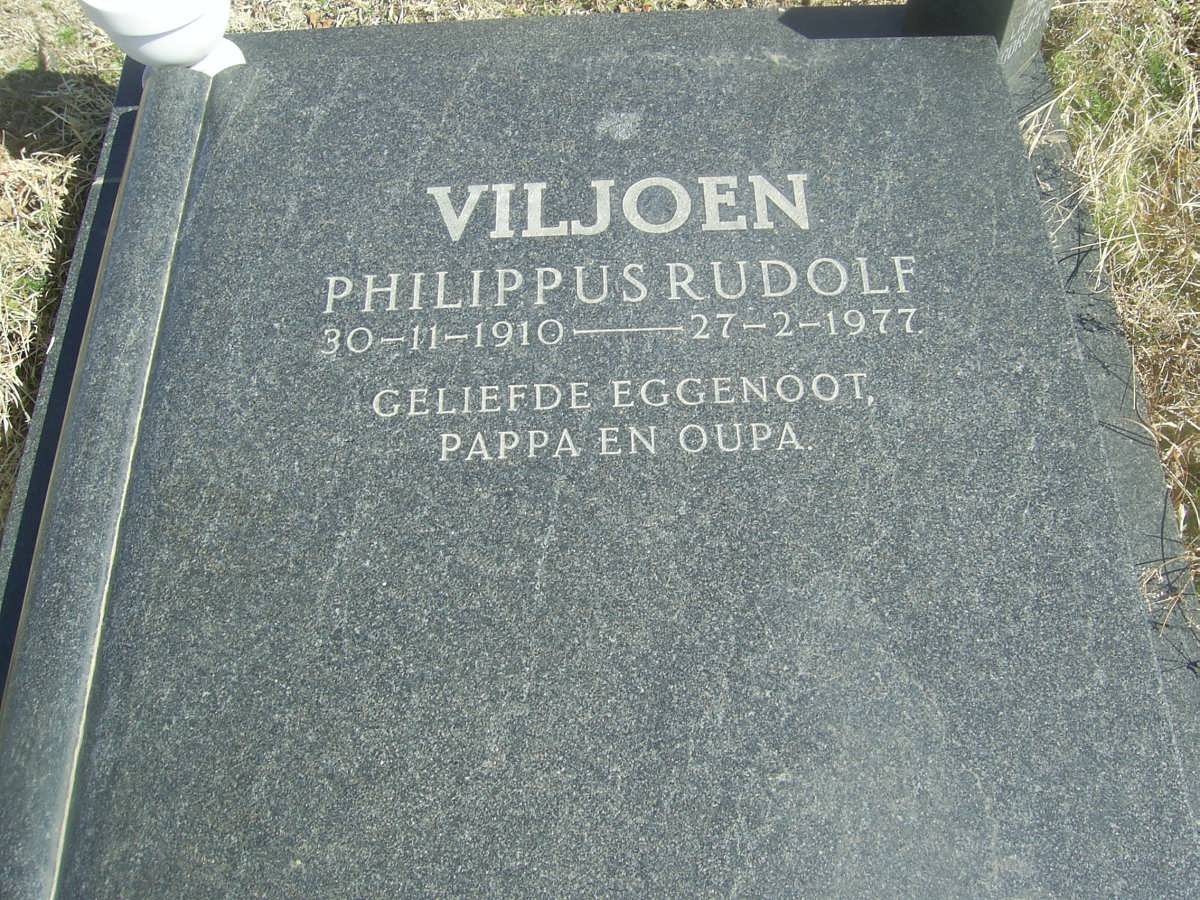 VILJOEN Philippus Rudolf 1910-1977