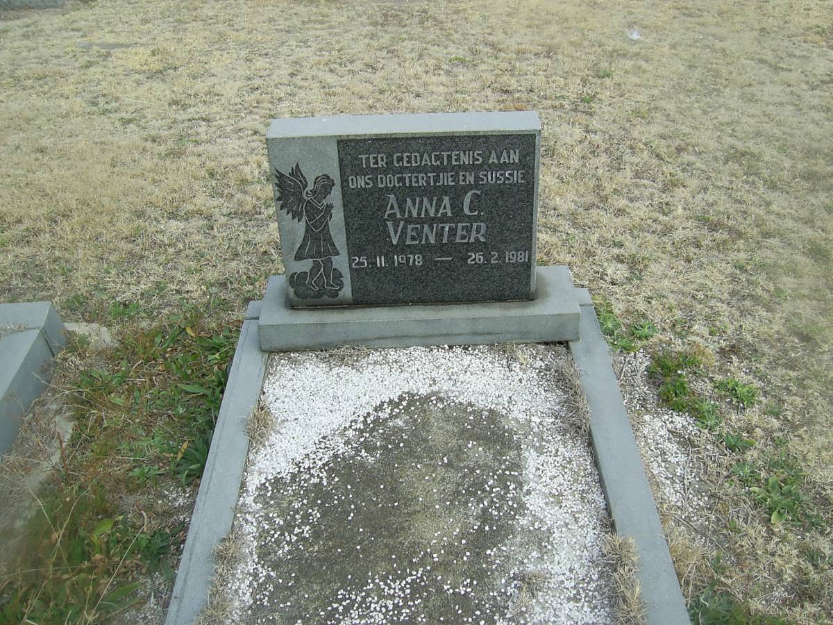 VENTER Anna C. 1978-1981