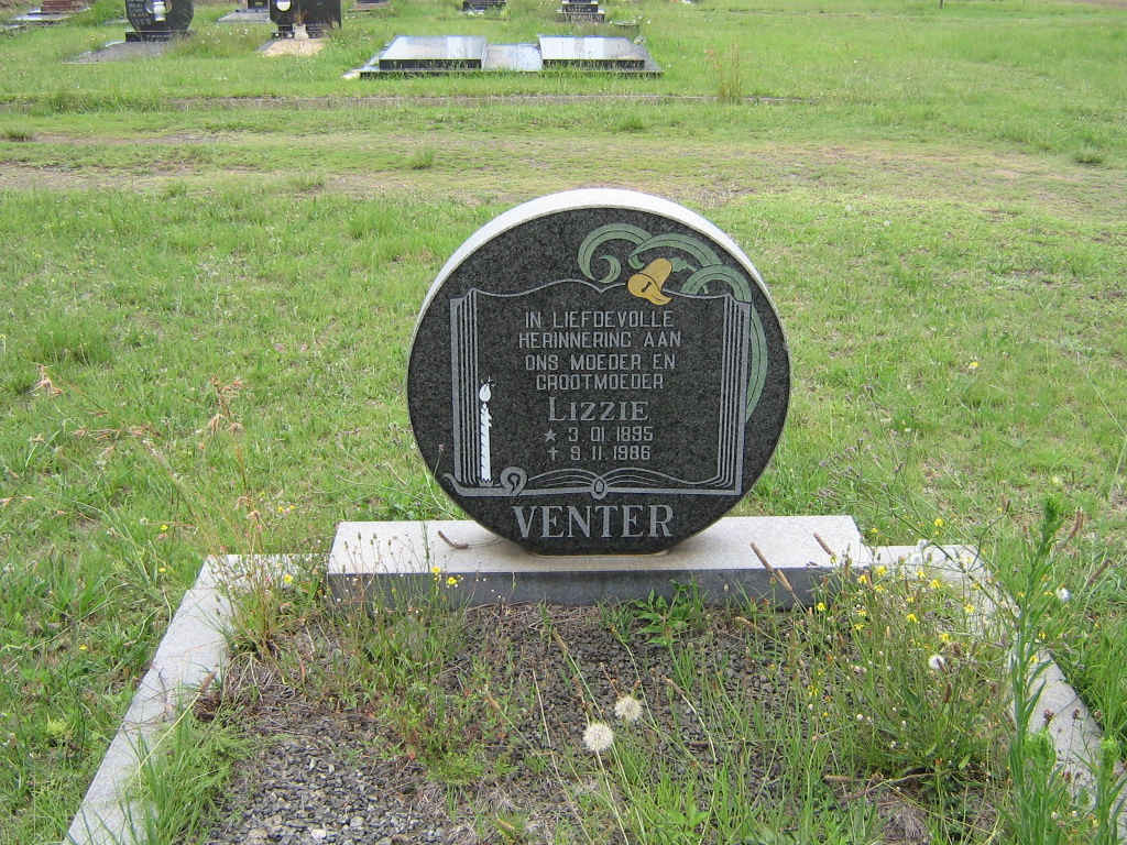 VENTER Lizzie 1895-1986