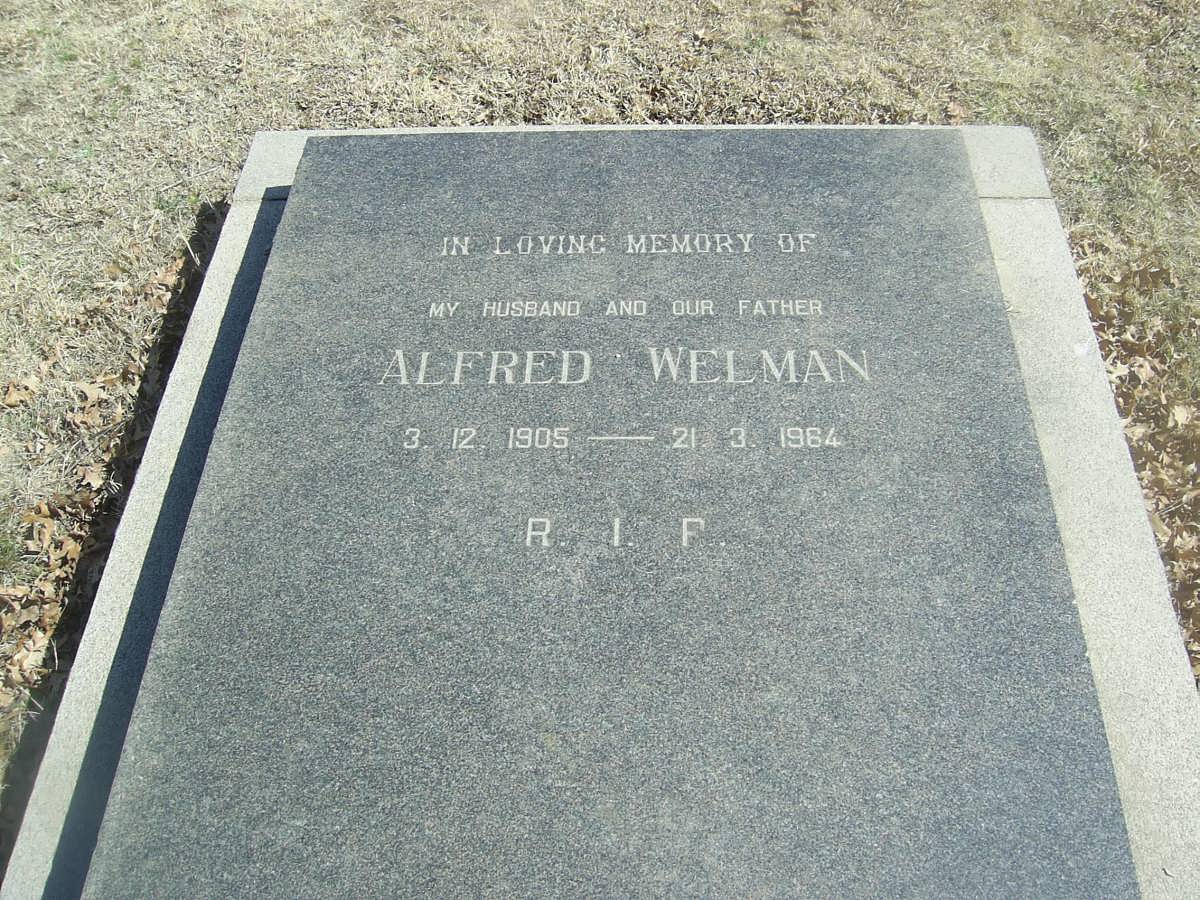 WELMAN Alfred 1905-1964