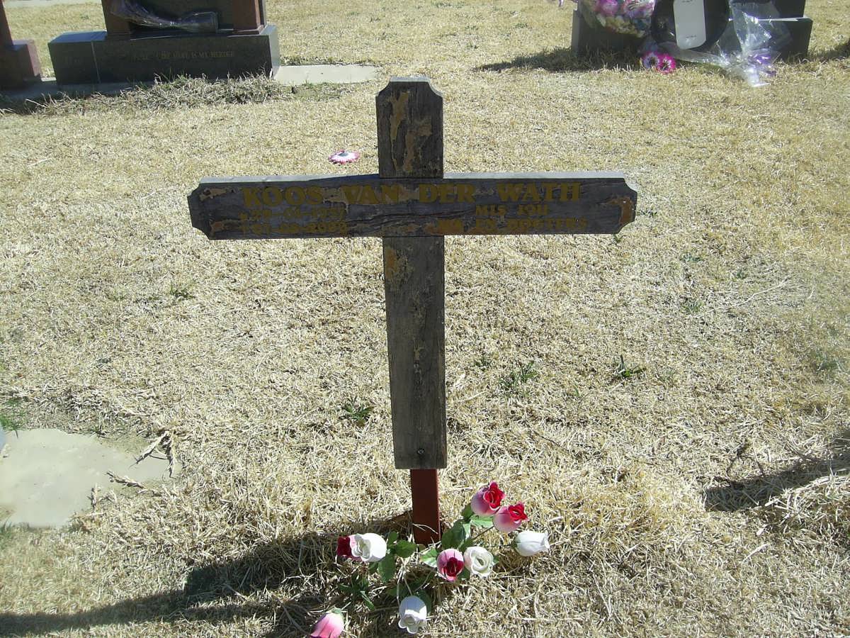 WATH Koos, van der