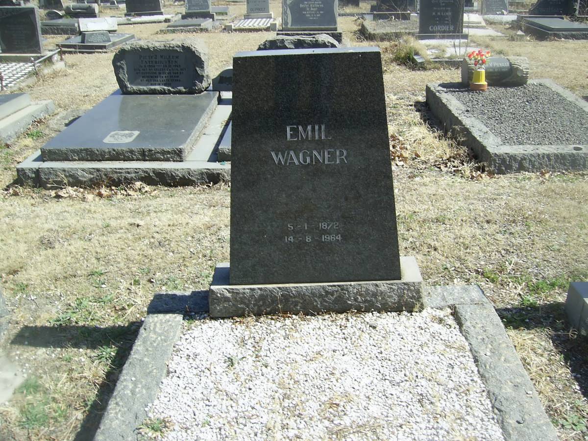 WAGNER Emil 1872-1964