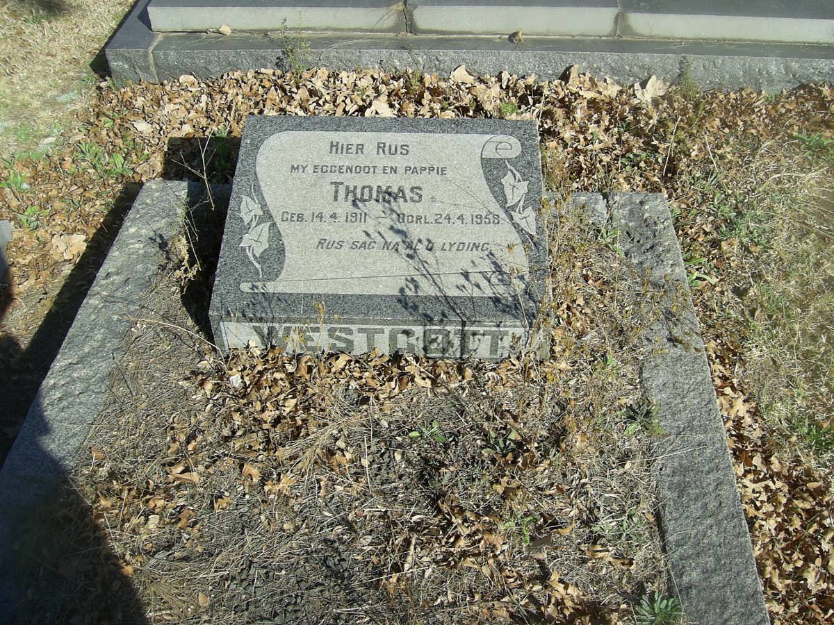 WESTCOTT Thomas 1911-1958