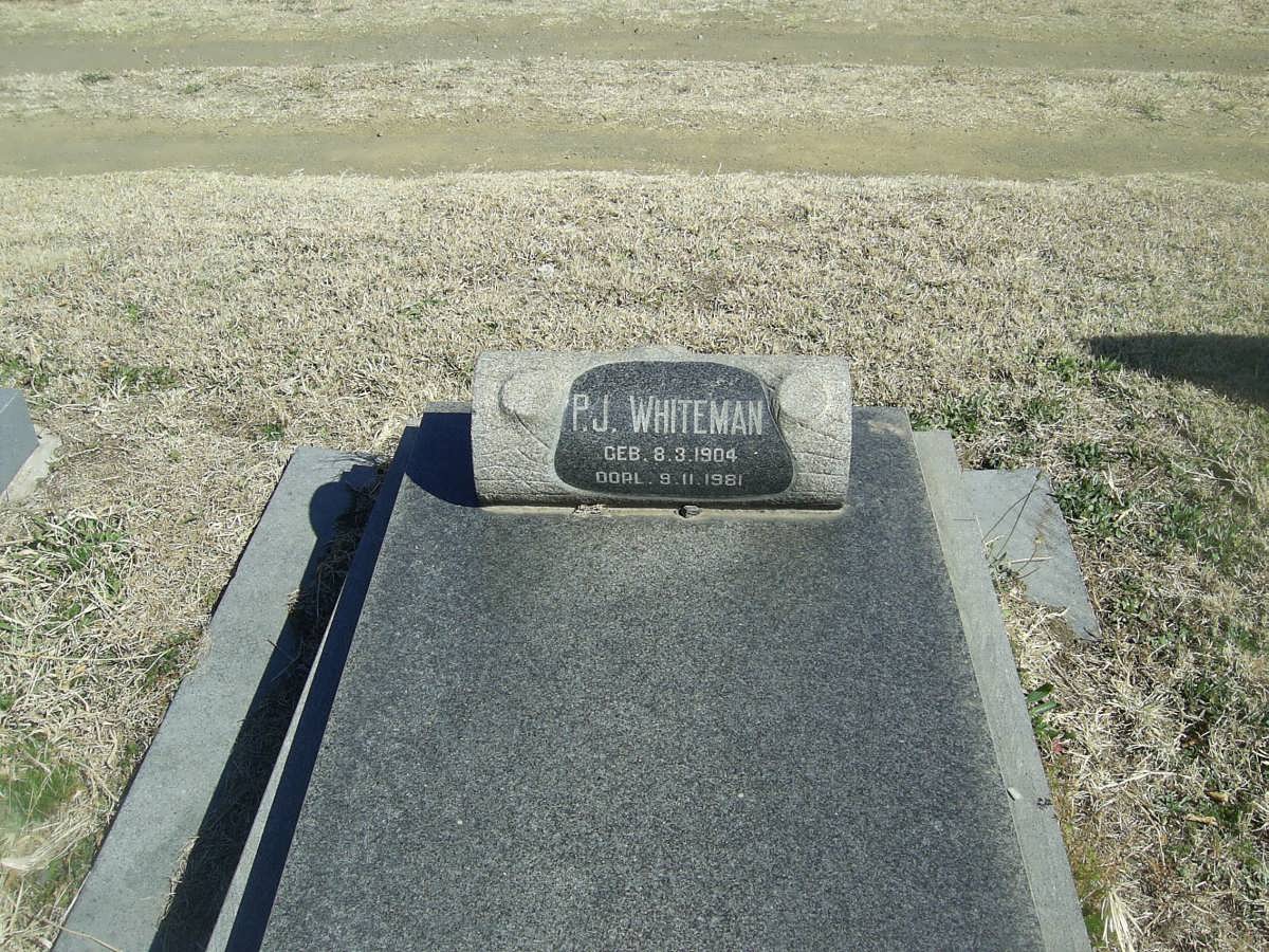 WHITEMAN P.J. 1904-1981