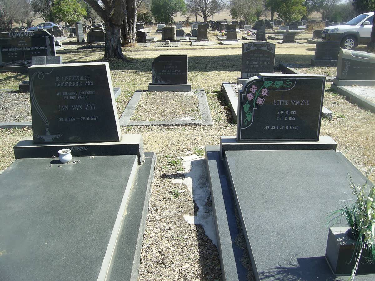 ZYL Jan, van 1901-1967 &amp; Lettie 1903-19??