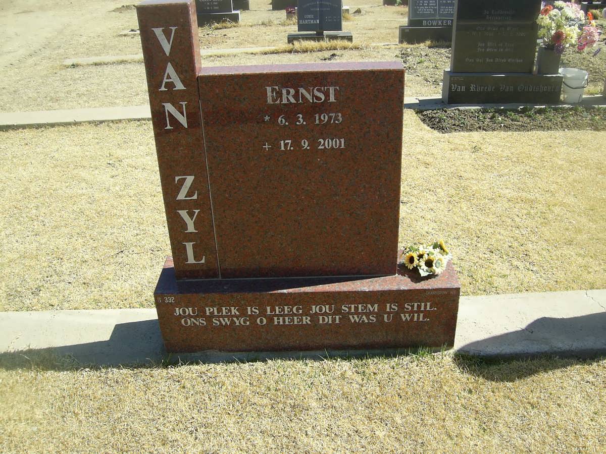 ZYL Ernst, van 1973-2001