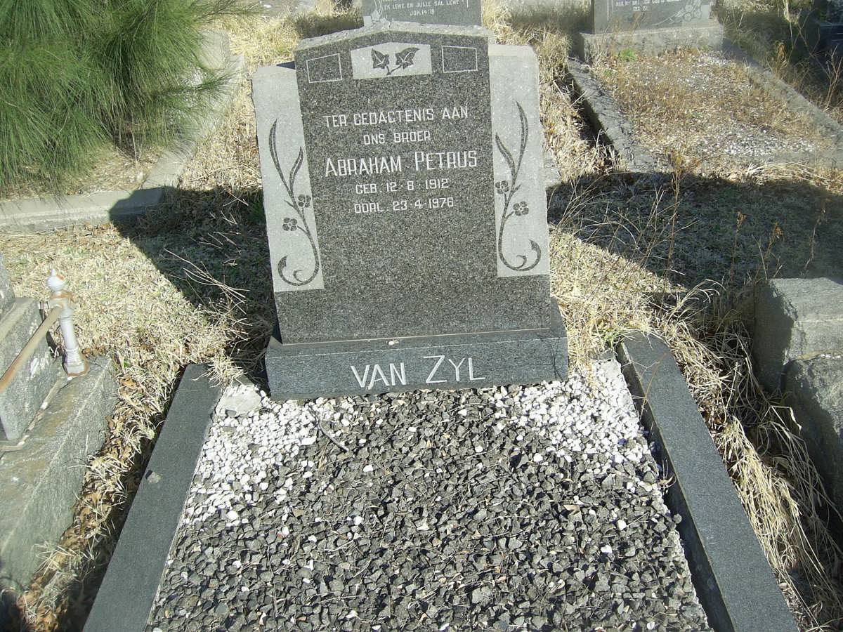ZYL Abraham Petrus, van 1912-1976