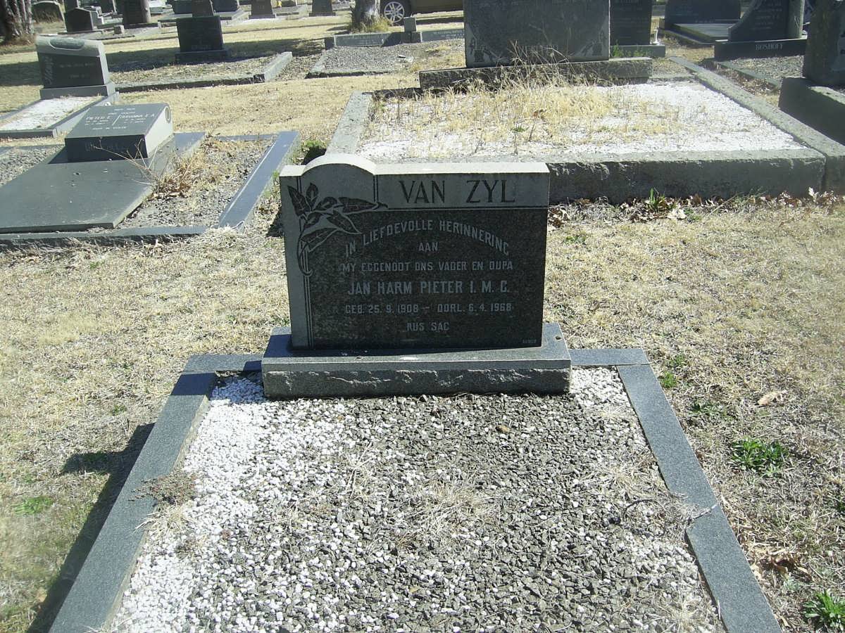ZYL Jan Harm Pieter L.M.C., van 1906-1968