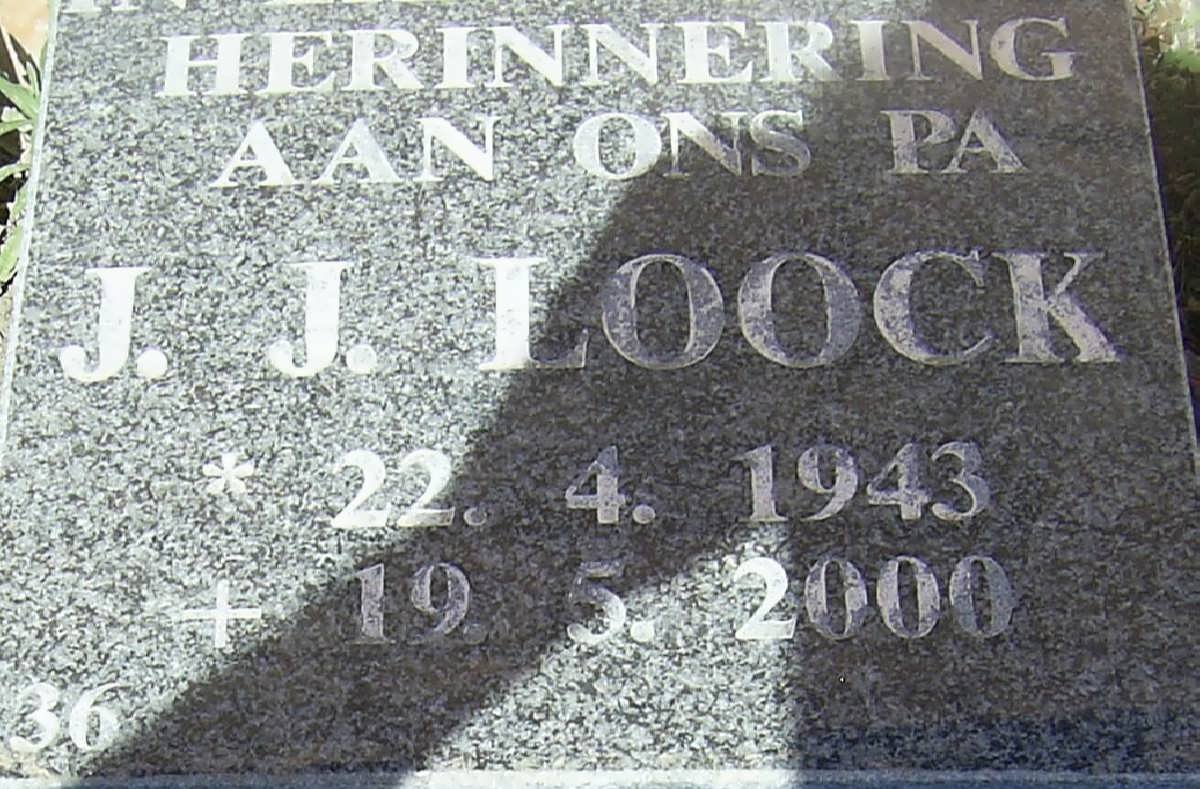 LOOCK J.J. 1943-2000