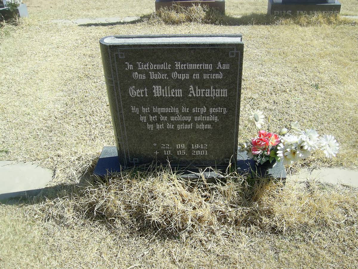 ? Gert Willem Abraham 1942-2001