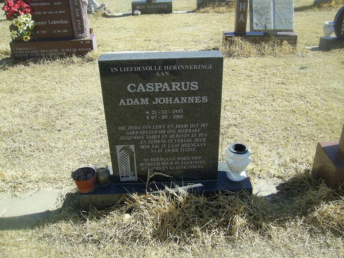 VOS Casparus Adam Johannes 1933-2001